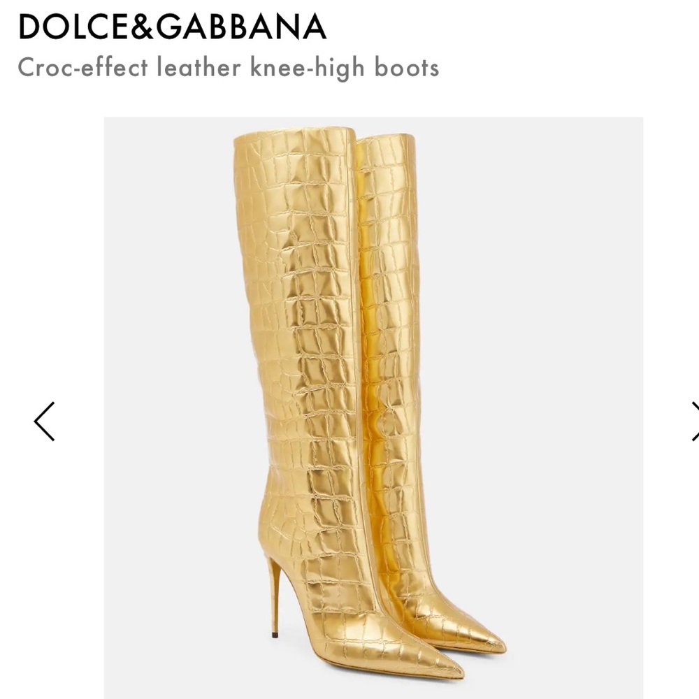 DOLCE&GABBANA BOOTS